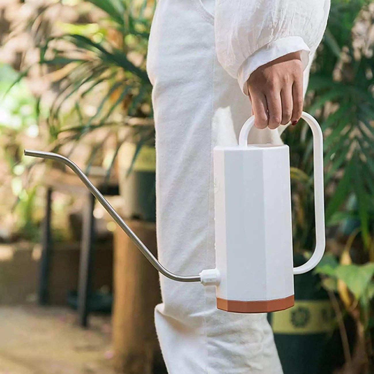 Tall Geometric Gooseneck Watering Can