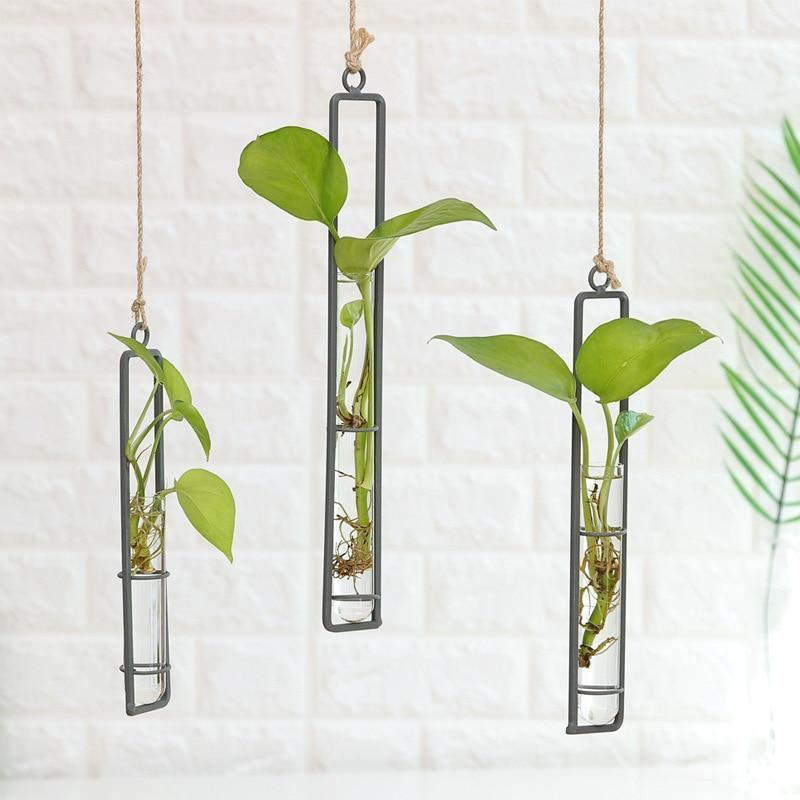 Hanging Iron Propagation Terrarium Vases Set of 3 | Sage & Sill